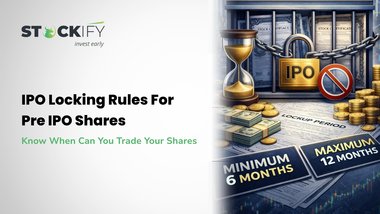 IPO Locking Rules For Pre Ipo Shares Nse- All Cases Explained